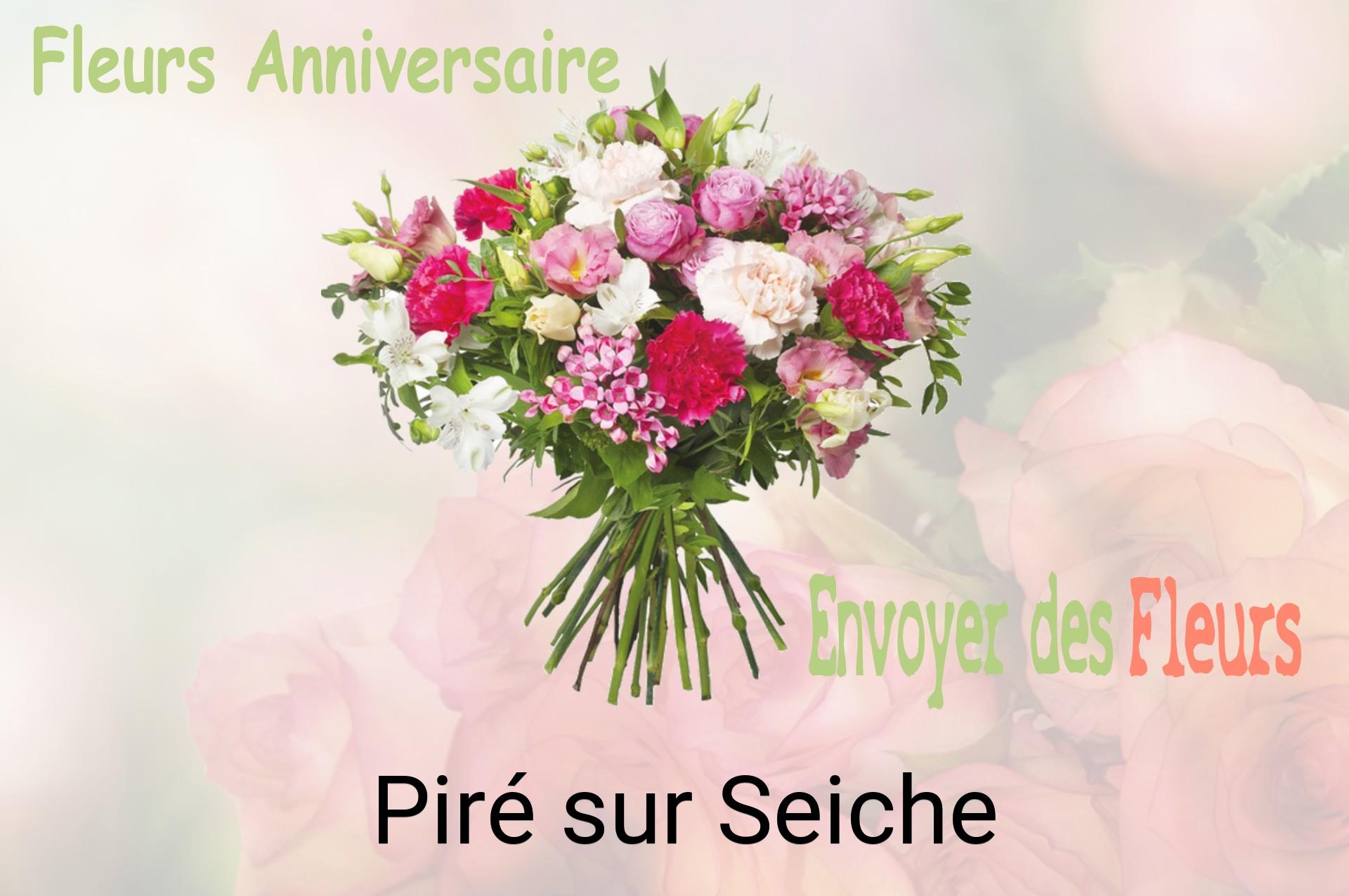 Bouquet de fleurs d’anniversaire livré à Piré-sur-Seiche