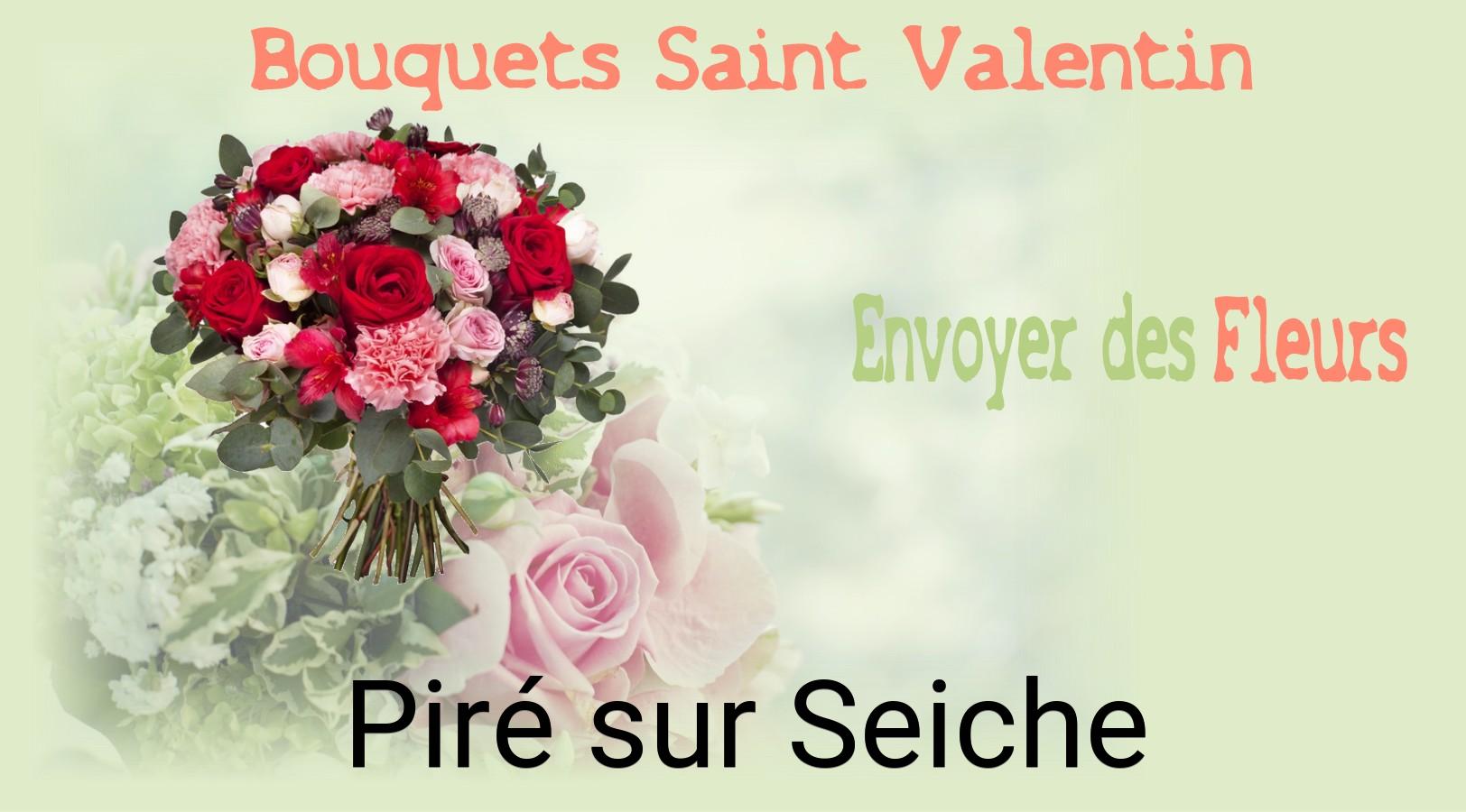 Roses de Saint-Valentin livrées à Piré-sur-Seiche